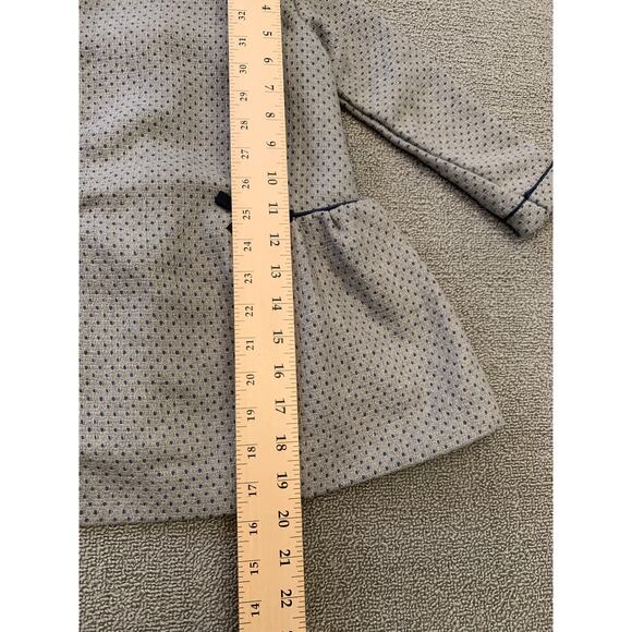 Martina‎ Charlotte Girls 4Y Gray And Navy Drop Waist Dress - Picture 10 of 16